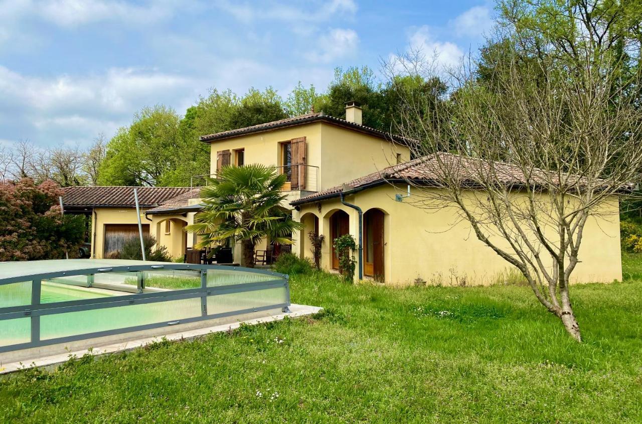 Villa De La Croix De La Main Veyrignac Bagian luar foto